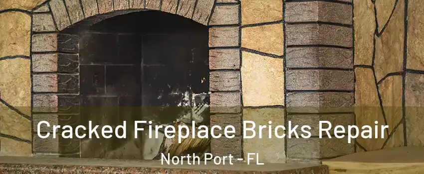  Cracked Fireplace Bricks Repair North Port - FL