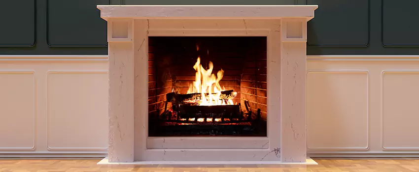 Decorative Electric Fireplace Installation in North Port, Florida