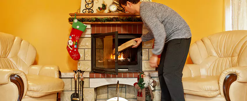 Gas to Wood-Burning Fireplace Conversion Services in North Port, Florida