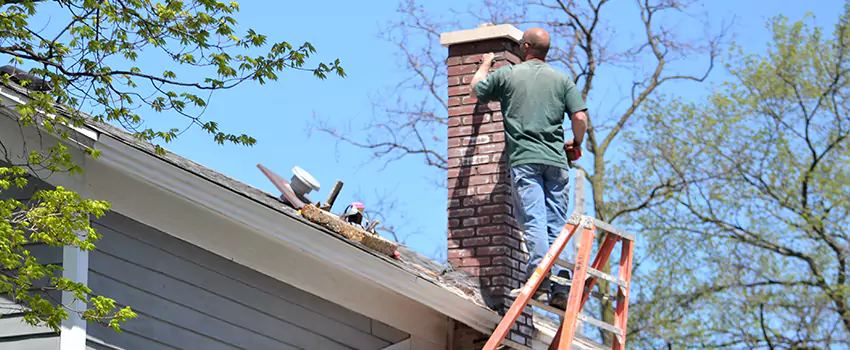 Vinyl and PVC Chimney Flashing Installation in North Port, FL